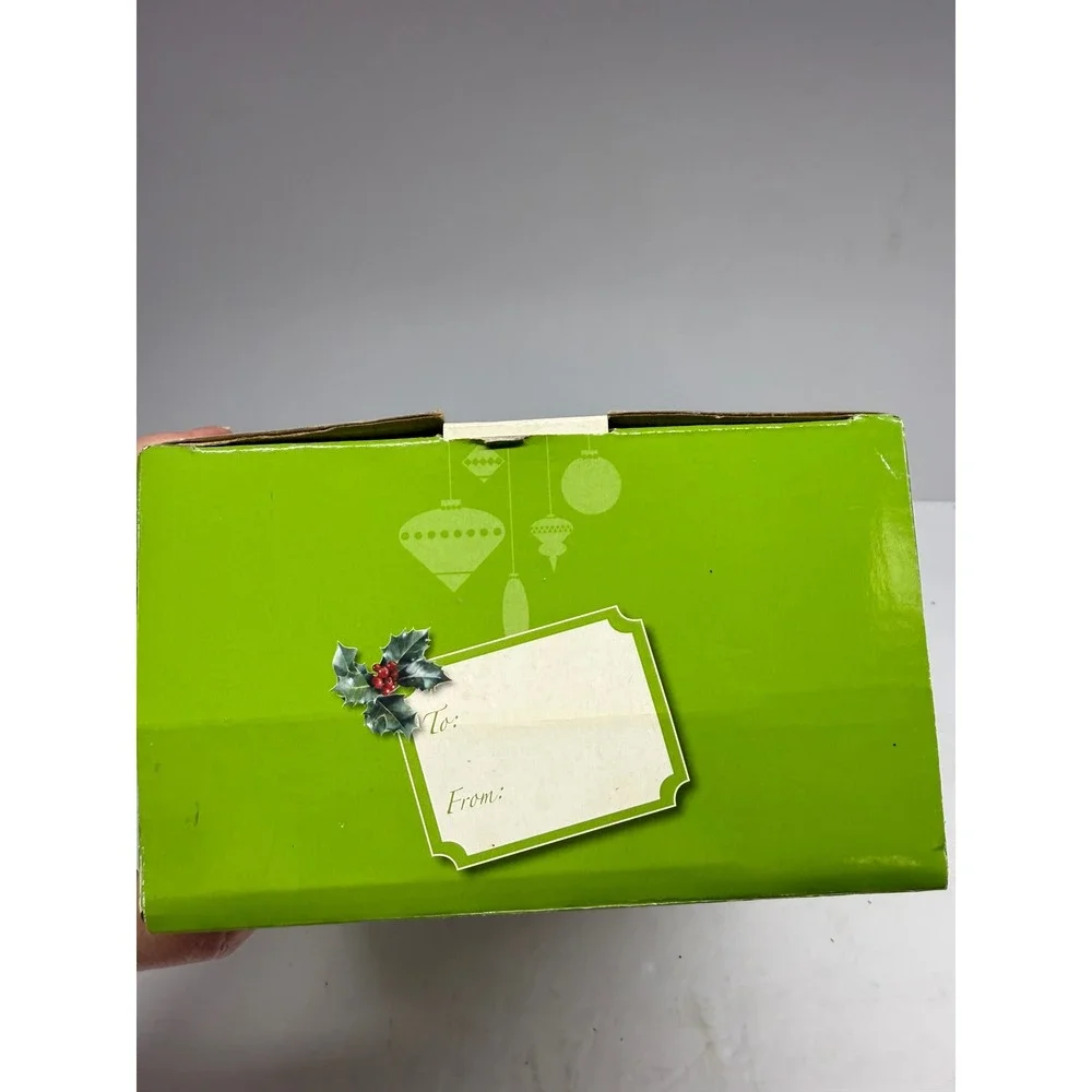 International Silversmiths Stained Glass Christmas Angel Votive Holder 4003679